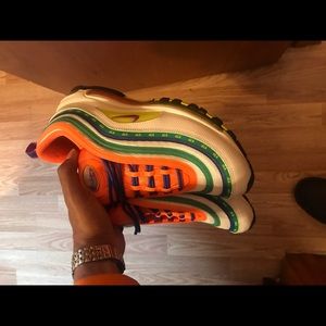 Air Max 97 Summer of Love and Jordan 10 OVO